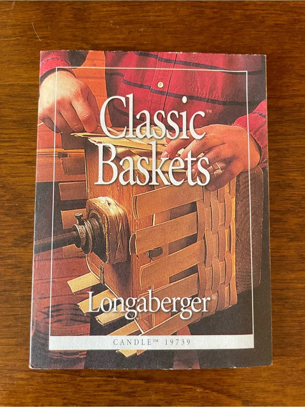 Longaberger 2001 Candle Edition Basket with Plastic Liner – Excellent Condition